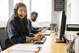 Service client efficace avec un logiciel de centre de contact cloud