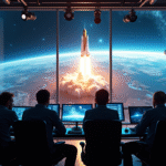 Equipe internationale de scientifiques et d'ingénieurs en contrôle spatial