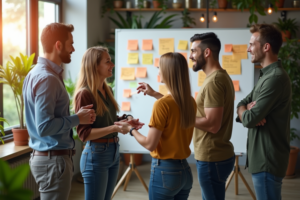 réunion collaboration