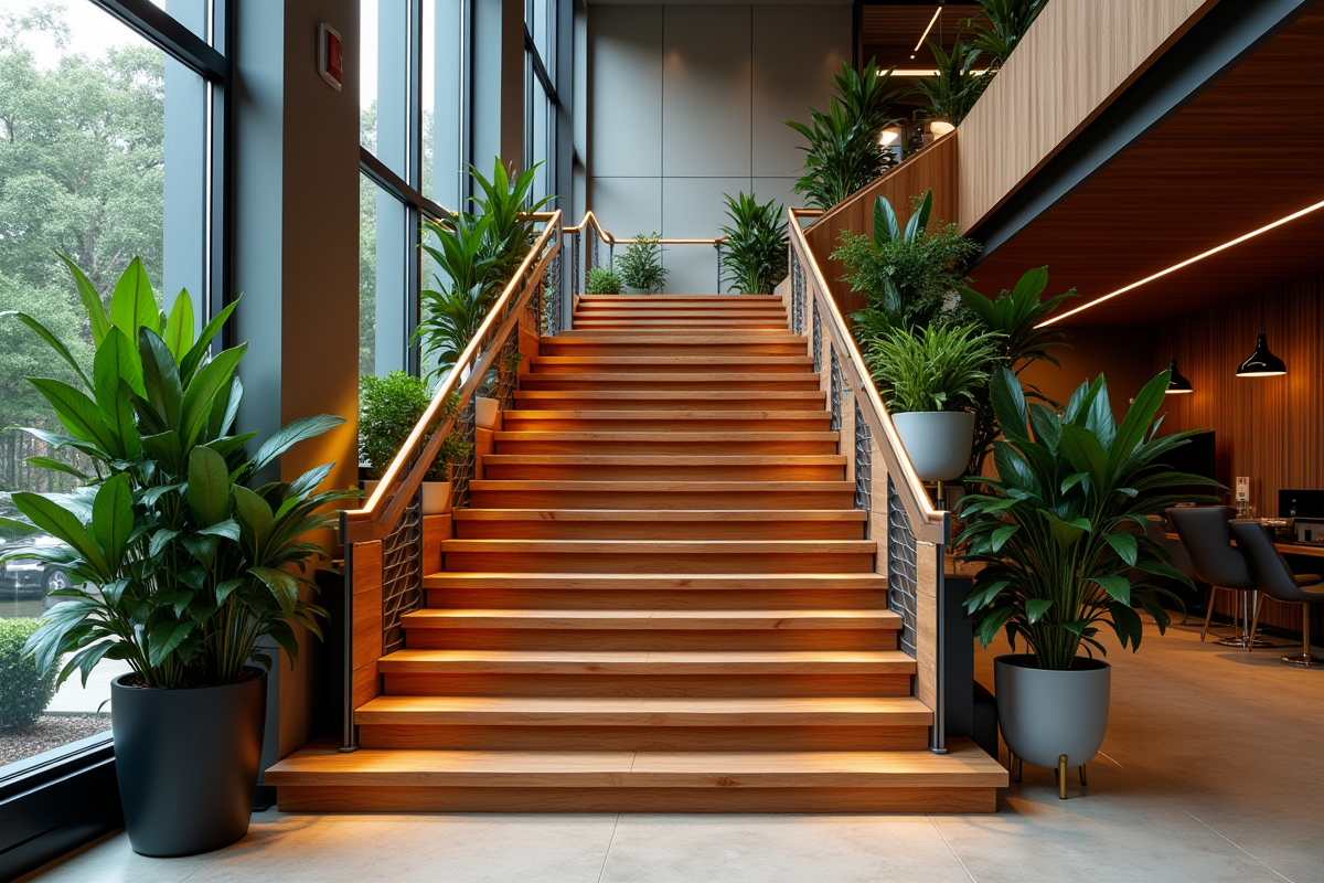 escaliers sécurisés